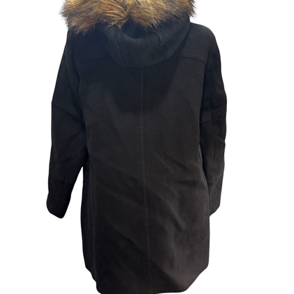 J.Crew Chateau Parka in Italian Stadium-Cloth Wool – Black (Style G9094) - Picture 6 of 8